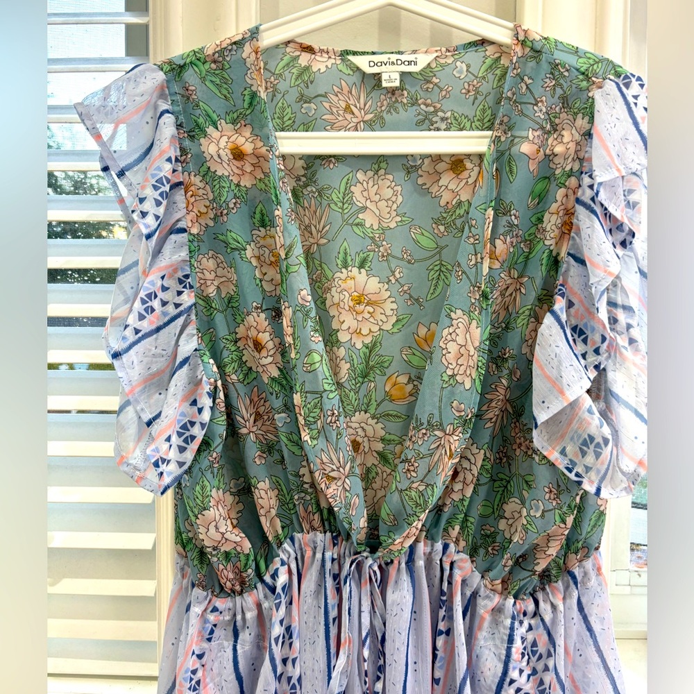 NEW Kimono tunic swim cover up